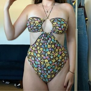 O’Neill Layla Halter One Piece Swimsuit